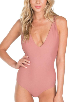 Tori Praver Elena One Piece Swimsuit In Spice