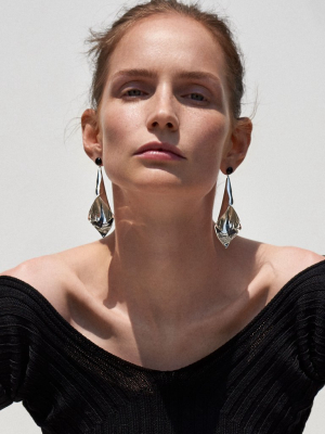 Medium Calla Earrings