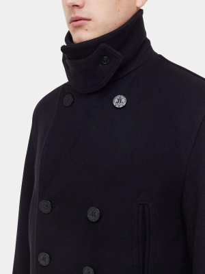 Gloverall Churchill Peacoat Navy