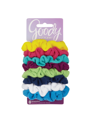 Goody Women Ouchless Jersey Variety Scrunchies - 8ct