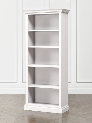 Cameo Dama Open Bookcase With Full Crown