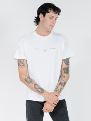 Lux Merch Fit Tee - Vintage White