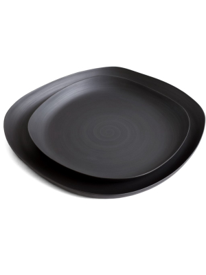 Rina Menardi - Quadritondo Platters - Black