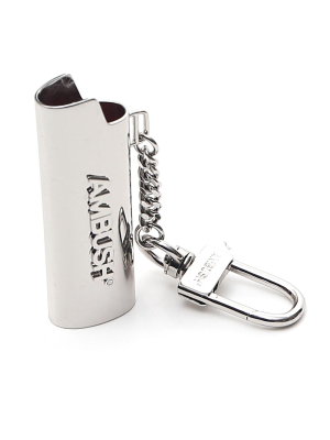 Ambush Lighter Case Logo Embossed Keyring