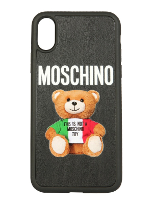 Moschino Italian Teddy Bear Iphone Xs Cover