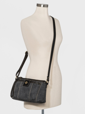 Bolo Montville Crossbody Bag With Wristlet - Almost Black