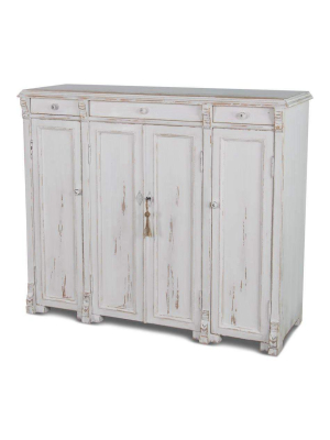White Swan Tall Cabinet