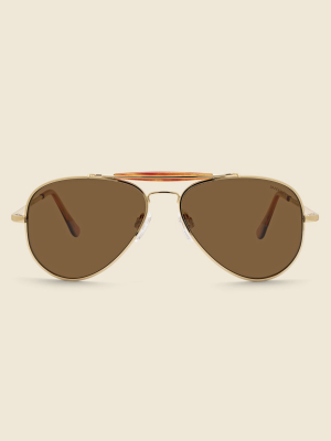 Sportsman - Polarized American Tan/gold