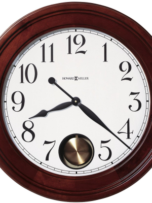 Howard Miller 625314 Howard Miller Griffith Wall Clock 625-314 Windsor Cherry