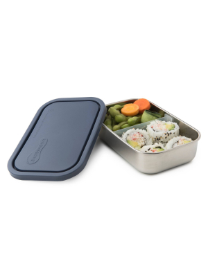 U Konserve Divided Rectangle Stainless Steel Container 25oz - Ocean Plastic Lid