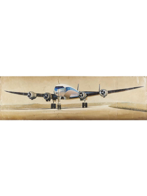 Bobo Intriguing Objects Lockheed Constellation On Reclaimed Metal