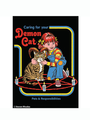 Magnet: Caring For Your Demon Cat