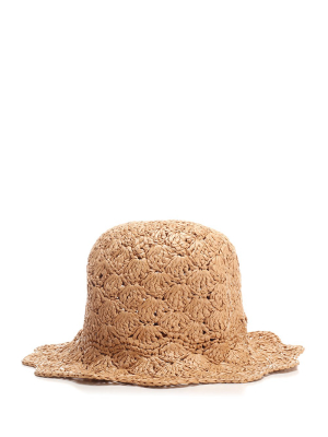 Redvalentino Woven Bucket Hat