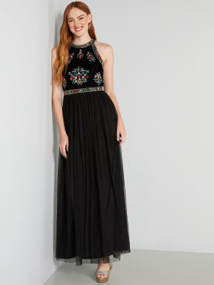 Folk And Mirrors Maxi Dress