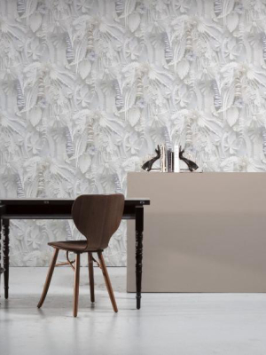 Paper Flowers Wallpaper By Studio Boot For Nlxl Monochrome Collection