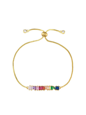 Rainbow Bar Bracelet