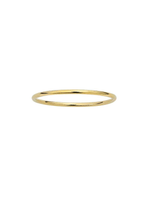14k Gold Filled Plain Smooth Band Ring