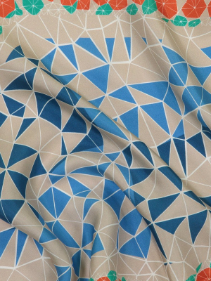 Tiled Together Silk Diamond