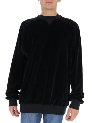 Haider Ackermann Rear Slogan Embroidered Sweatshirt