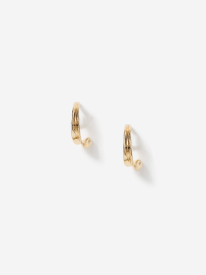 **hook Over Stud Earrings