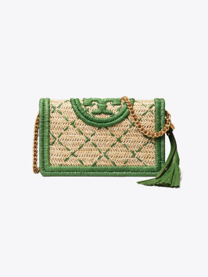 Fleming Soft Straw Wallet Crossbody