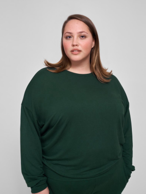 Lauren Core Sweatshirt - Forest Green