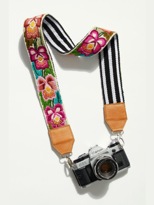 Wild Bloom Camera Strap