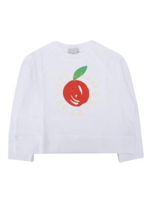 Stella Mccartney Kids Graphic Print Crewneck Sweatshirt