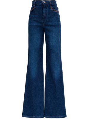 Chloé Wide-leg Flared Jeans