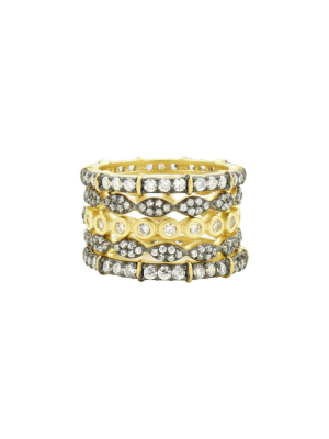 Classic Mixed 5-stack Ring