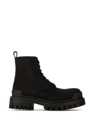 Balenciaga Strike Combat Boots