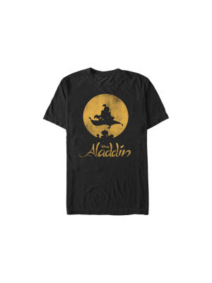 Men's Aladdin Magic Carpet Ride Silhouette T-shirt