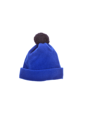 Argyll Children's Bobble Hat - Royal Blue