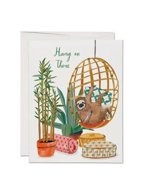 Chair Sloth Card