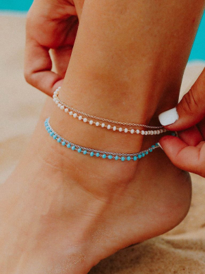 Beaded Chain Anklet