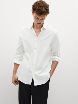 Slim Fit Cotton Shirt