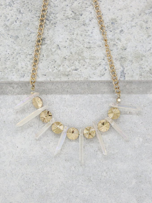 The Crystal Cove 18k Gold Plated Choker