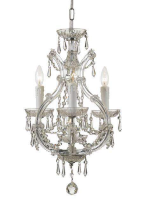 Maria Theresa 4 Light Mini Chandelier