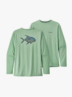 Patagonia Men's Long-sleeved Capilene Cool Daily Fish Graphic Shirt