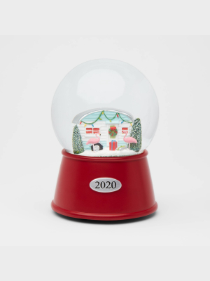 5.5" X 3.8" Camper Musical Snow Globe - Wondershop™