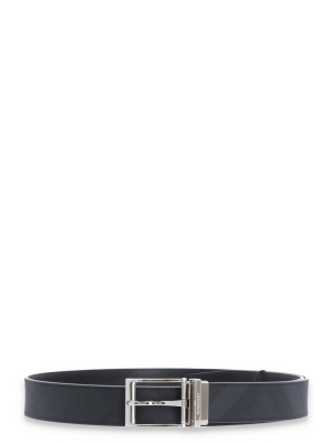 Burberry Reversible London Check Belt