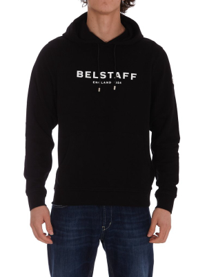 Belstaff 1924 Logo Printed Hoodie