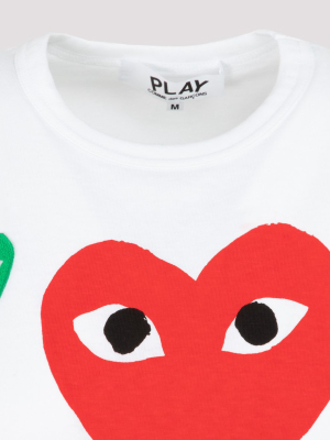 Comme Des Garçons Play Multi Heart T-shirt