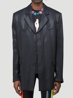 Martine Rose Everton Striped Blazer