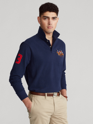 Classic Fit Triple-pony Polo