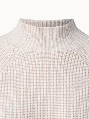 Knit Pullover In Cashmere Cotton Lurex