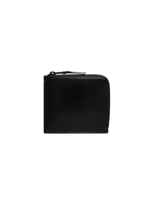 Corner Zip Wallet - Very Black