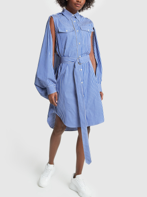 Trench Shirt Dress