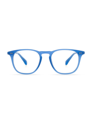 Maxwell - Aegean Blue Crystal + Blue Light Technology Glasses