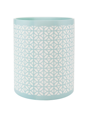 Felix Wastebasket Aqua Blue - Allure